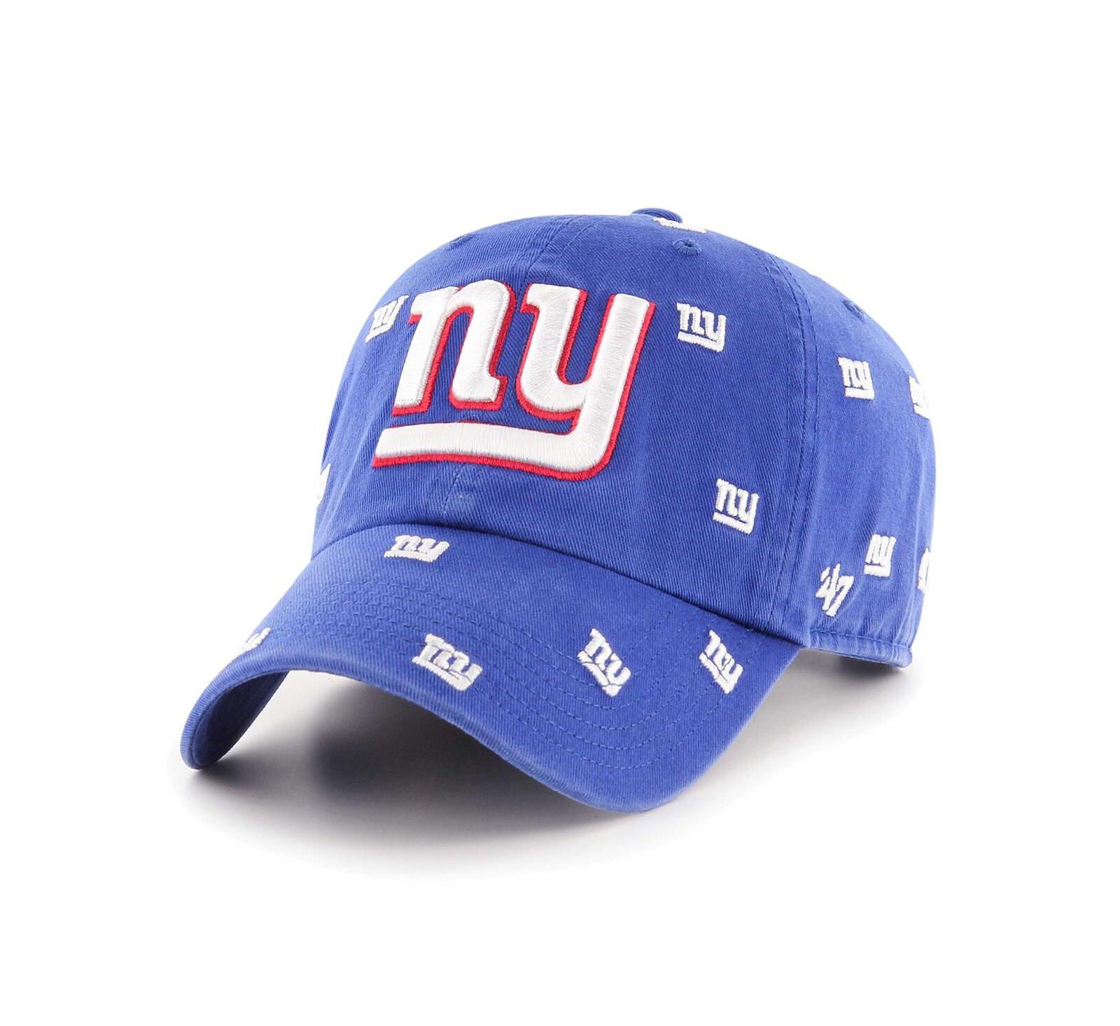 Мужская и женская кепка '47 Brand Royal New York Giants Confetti Clean Up регулируемая