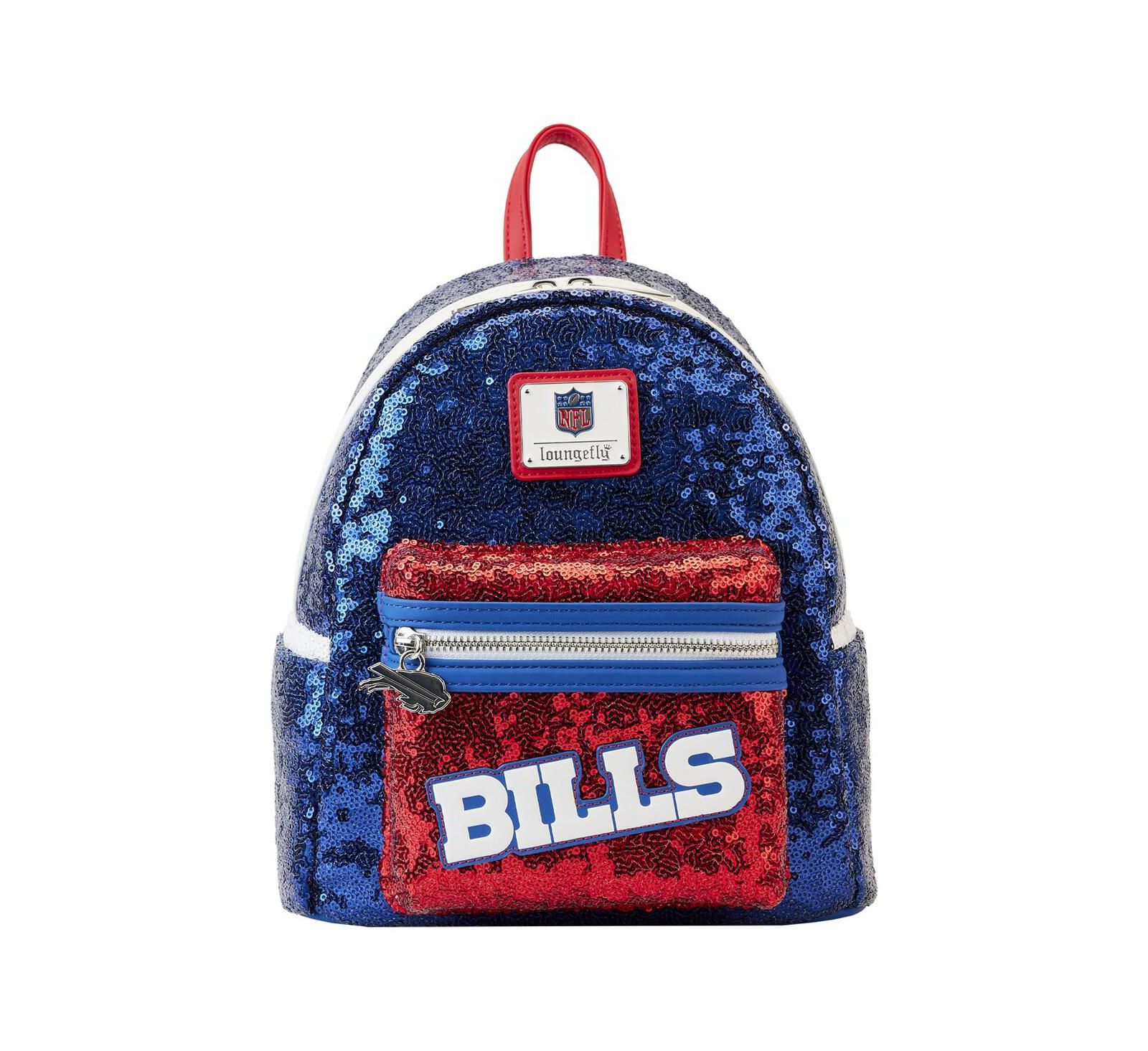 Мини-рюкзак Loungefly Buffalo Bills Sequin для мужчин и женщин
