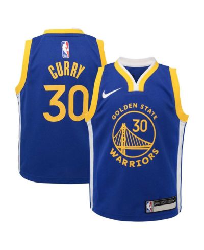 Infant Boys and Girls Nike Stephen Curry Royal Golden State Warriors Swingman Player Jersey - Icon Edition
