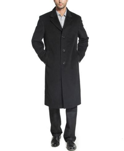 Длинное пальто BGSD Men's Henry Wool Blend
