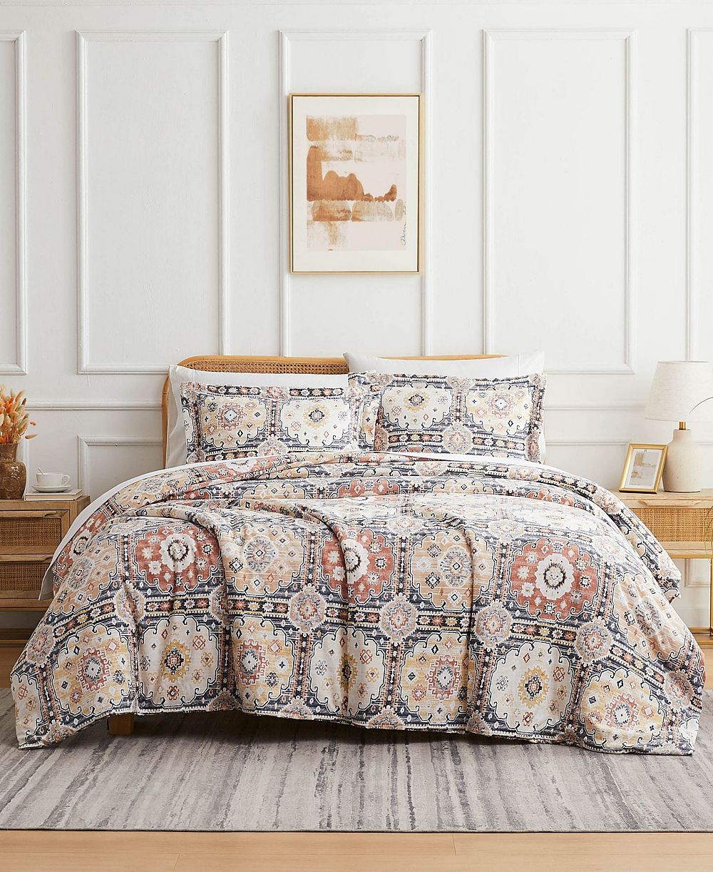 Комплект пододеяльников Southshore Fine Linens Kilm Microfiber 3 Piece, Queen