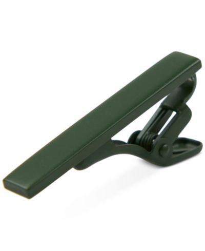 Мужской зажим для галстука ConStruct Solid Ivy, 1.5"
