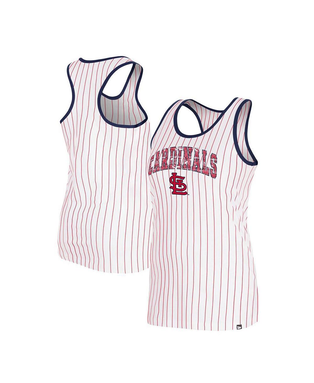 New Era Женский St. Louis Cardinals Tank Top White