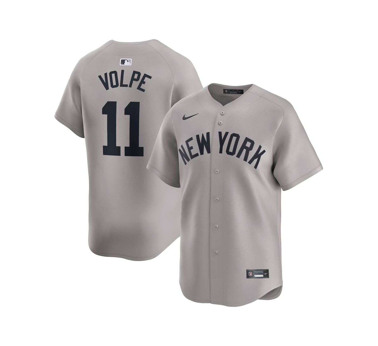 Nike Men's Anthony Volpe White New York Yankees Home Limited Player Jersey