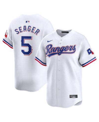 Nike Мужская джерси Corey Seager White Texas Rangers Home Limited Player
