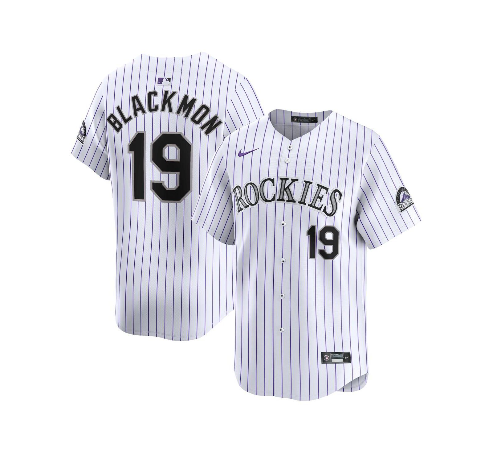 Nike Реплика джерси Charlie Blackmon Colorado Rockies для мальчиков и девочек