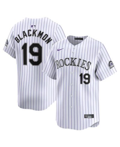 Nike Big Boys and Girls Charlie Blackmon White Colorado Rockies Home Limited Player Jersey