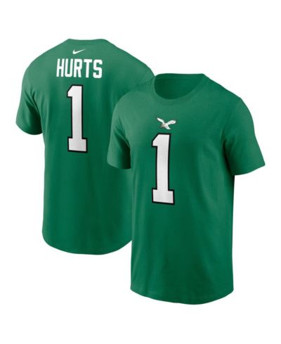 Мужская футболка Nike Jalen Hurts Kelly Green Philadelphia Eagles