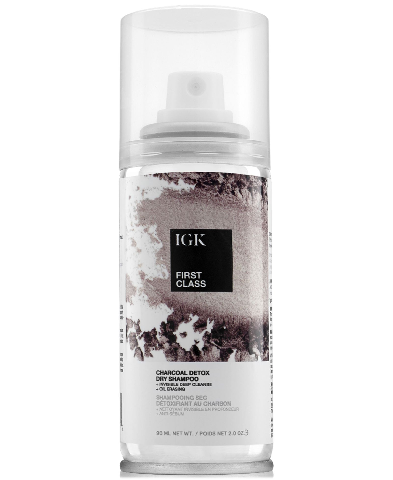 IGK Hair First Class Charcoal Detox Dry Shampoo - Travel Size