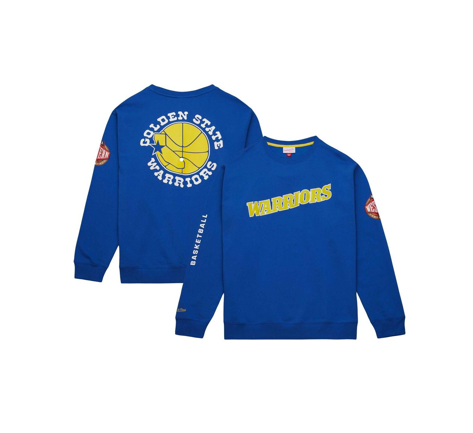Мужская толстовка Mitchell & Ness Golden State Warriors Hardwood Classics