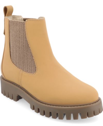 Journee Collection Женские ботильоны Alara Chelsea Lug Sole