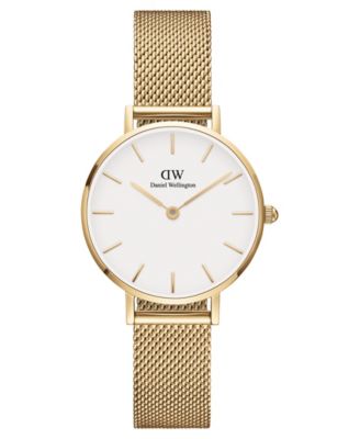 Женские часы Daniel Wellington Petite Evergold Gold-Tone Stainless Steel 28mm