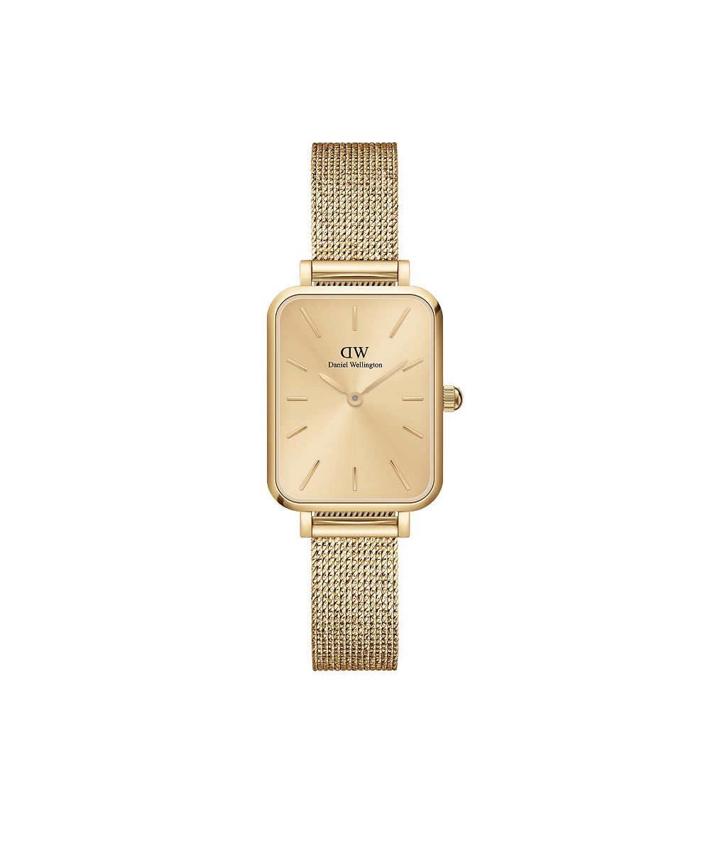 Женские часы Daniel Wellington Quadro Unitone Gold-Tone Stainless Steel 20 x 26mm