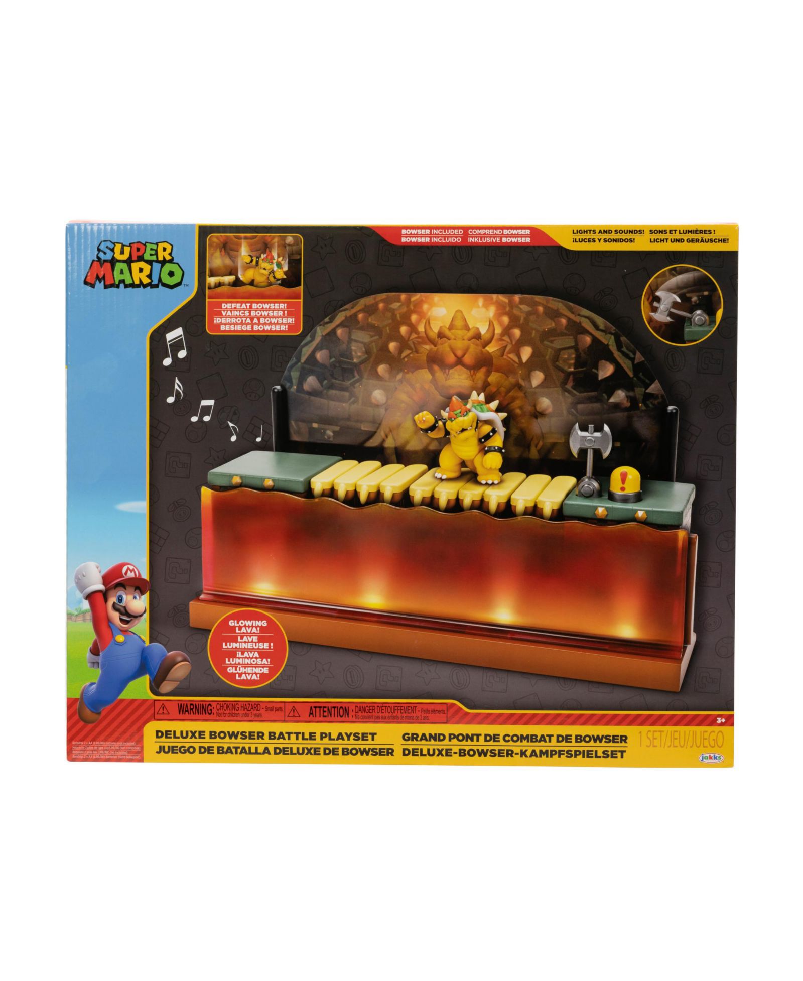 Игровой набор Deluxe Bowser Battle Playset