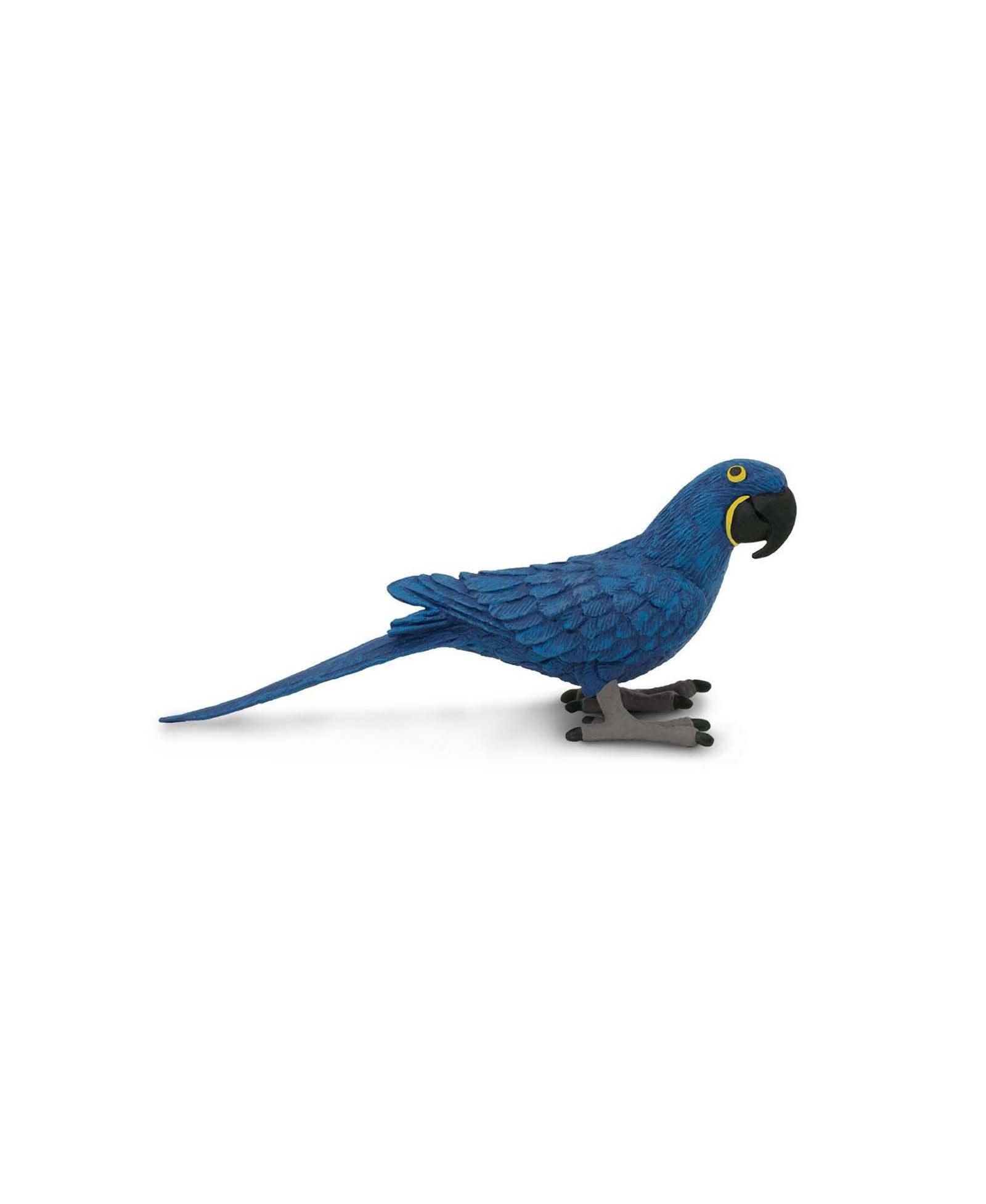 Ручная раскрашенная фигурка Safari Ltd Hyacinth Macaw, возраст 4+