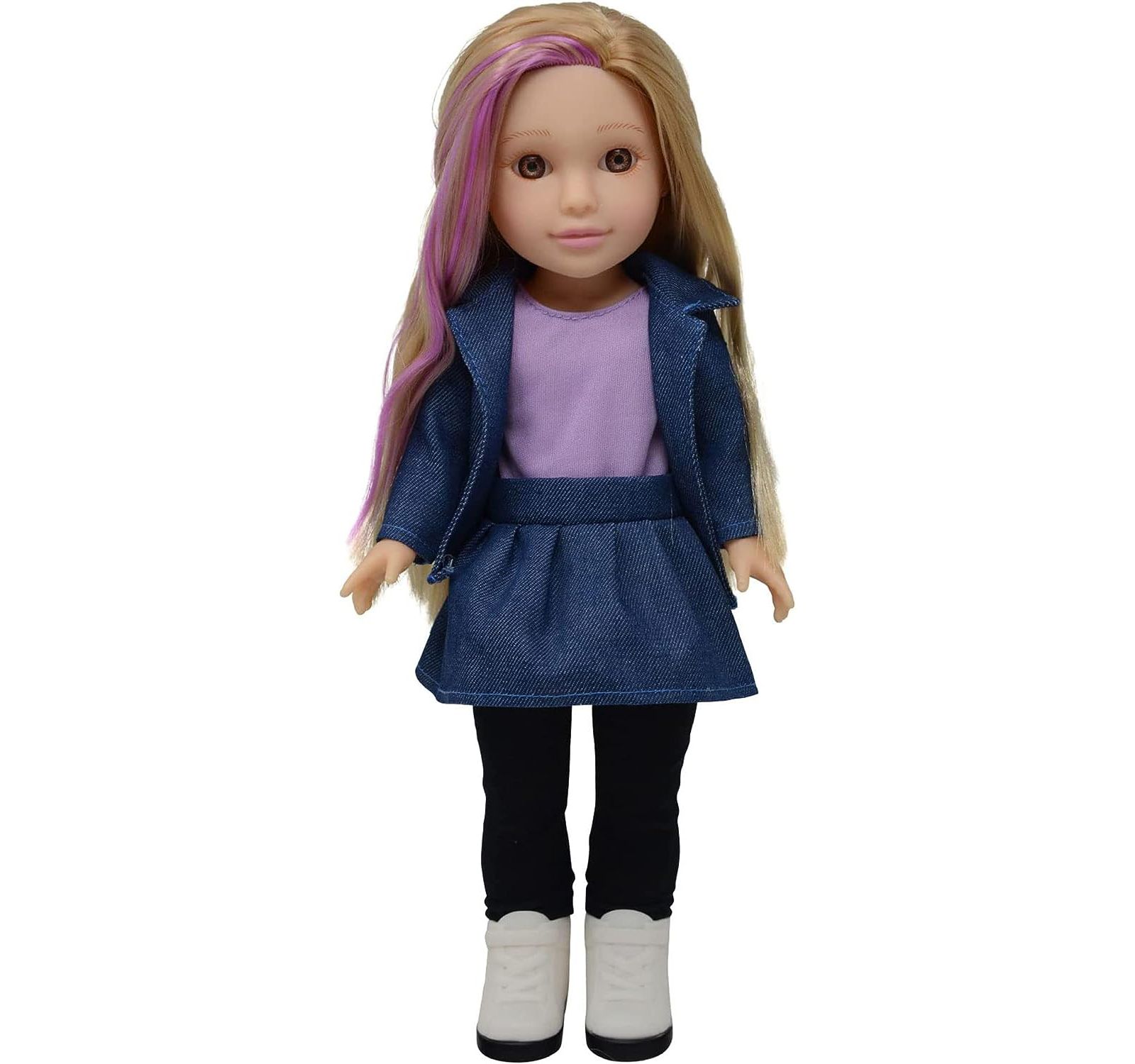 Модная кукла The New York Doll Collection Glamour Girlz 14", подвижная, для детей от 3 лет