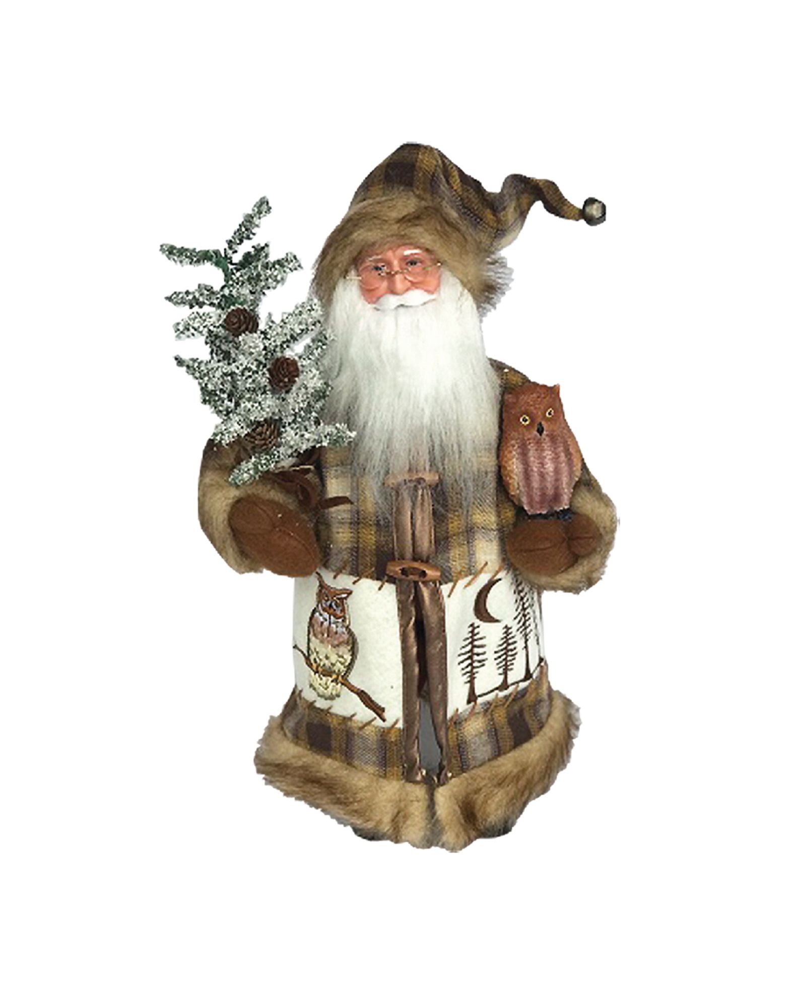 Фигурка Santa's Workshop Night Owl Claus 15"