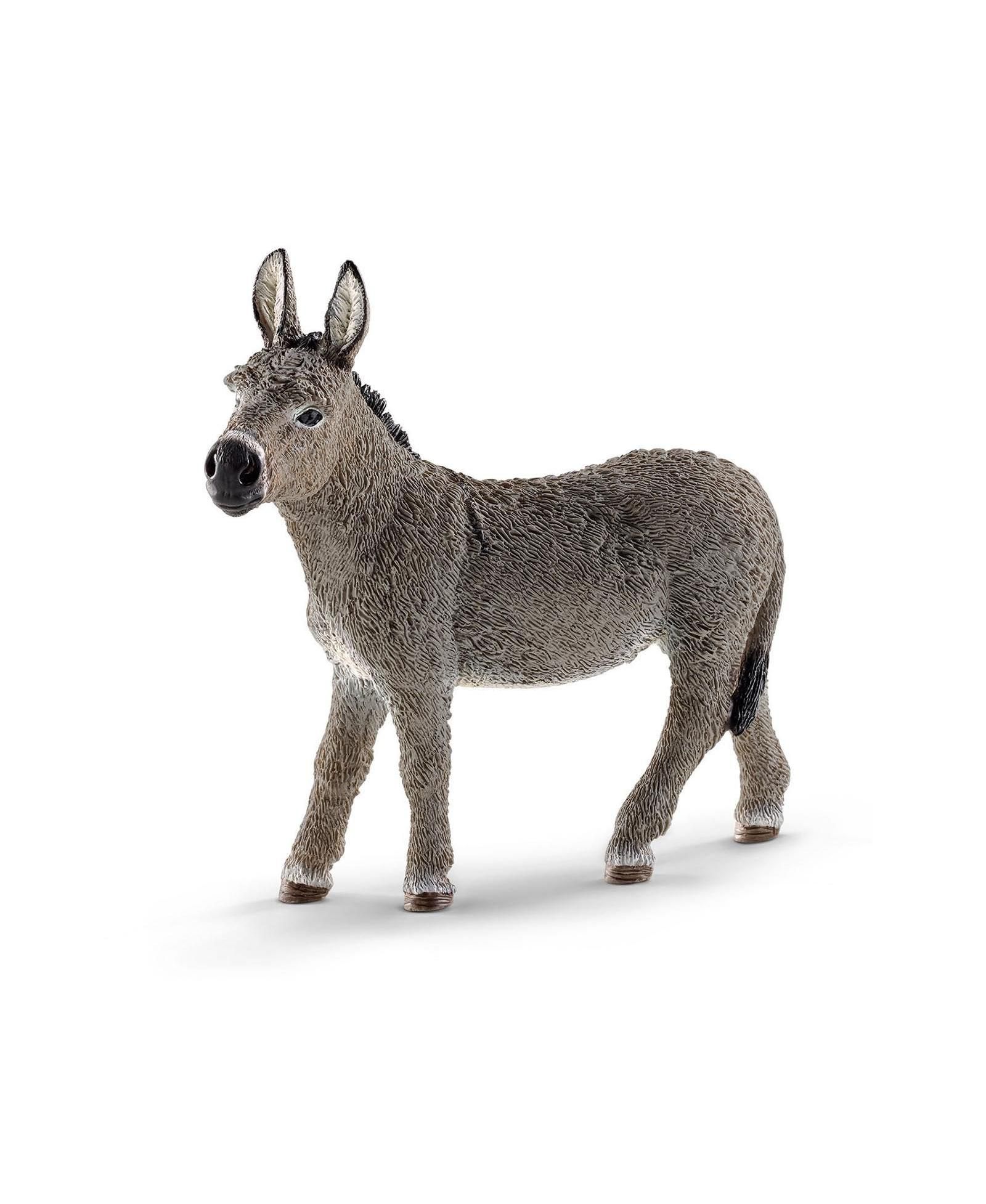 Schleich Farm World Donkey Figurine, Ages 3+