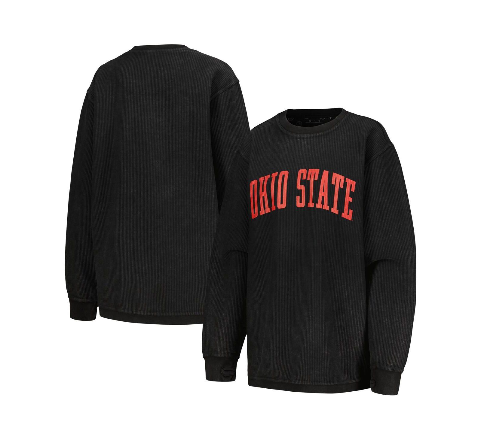 Мужская толстовка Pressbox Ohio State Buckeyes, черный, винтажный стиль