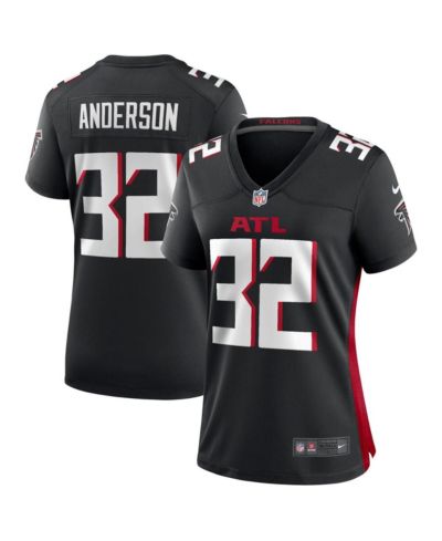 Nike Женская джерси Jamal Anderson Black Atlanta Falcons Game Retired Player