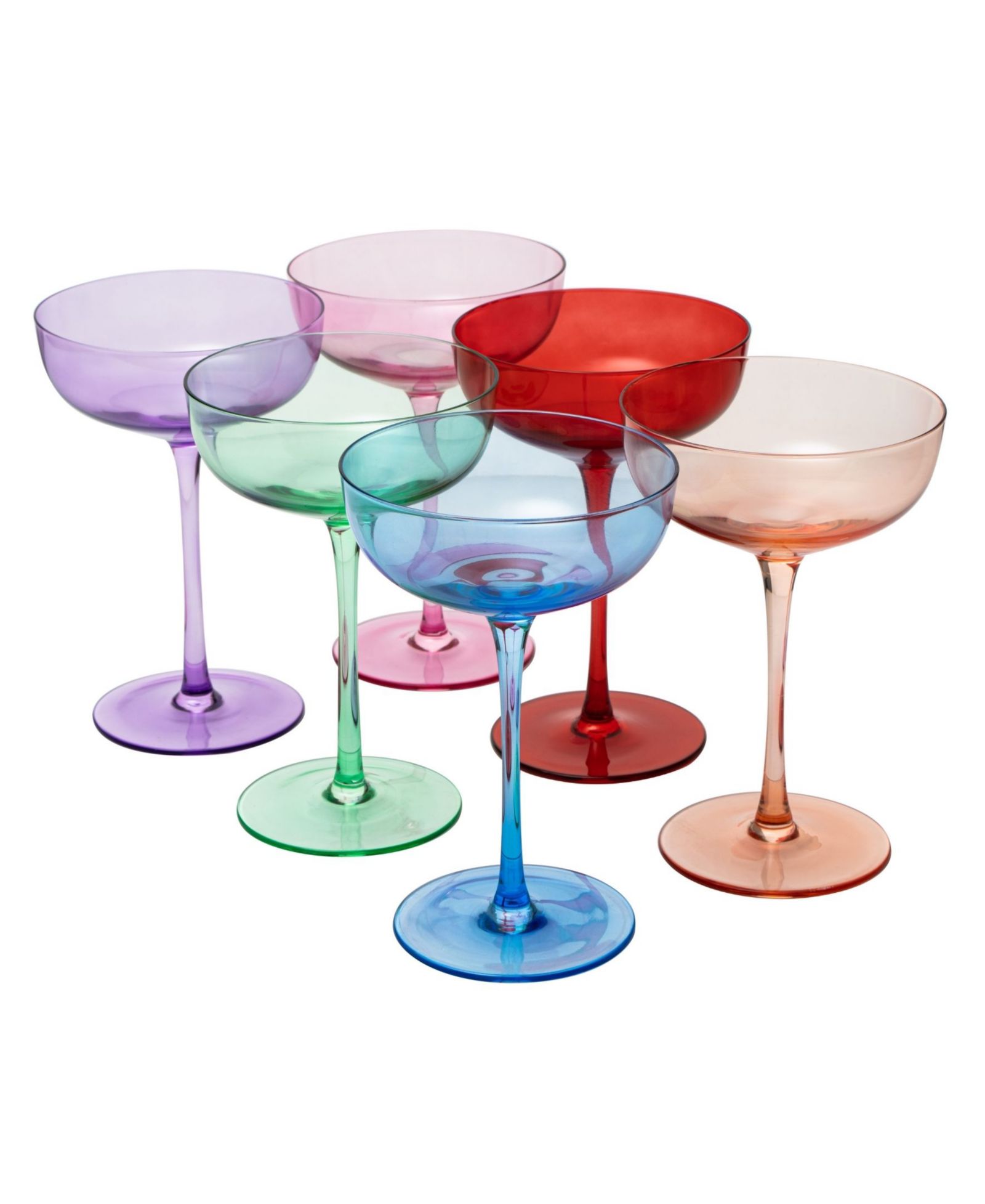 The Wine Savant набор бокалов Coupe, 6 шт.