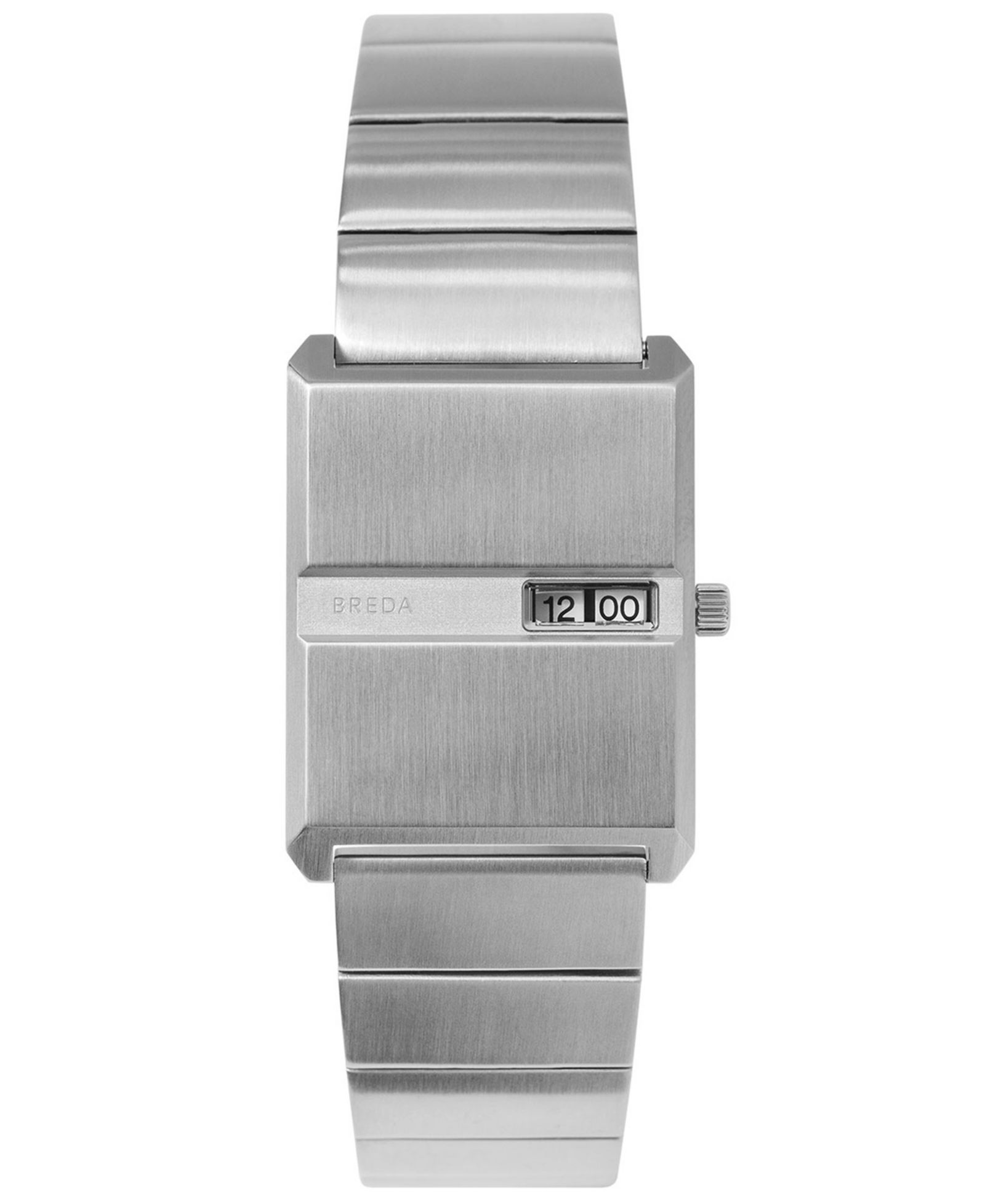 Часы BREDA 'Pulse' Silver Stainless Steel Bracelet, 26mm