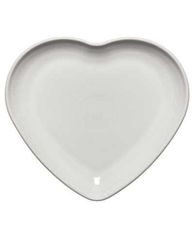 Fiesta Heart Shaped Plate, 9"