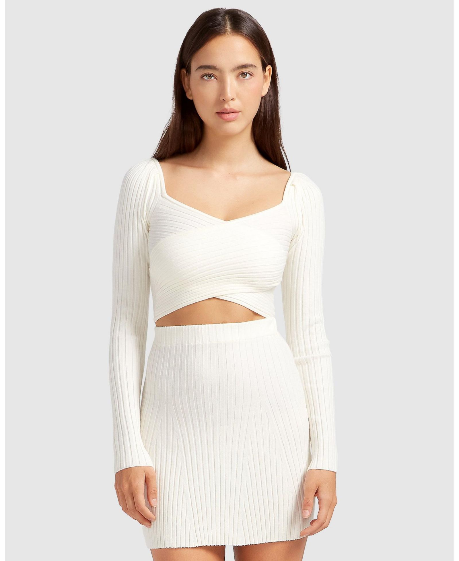 Belle & Bloom Forget Me Not Knit Crop