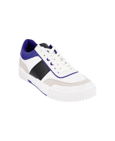 DKNY Мужские кеды Low Top Two Tone Branded Sole Lace Up