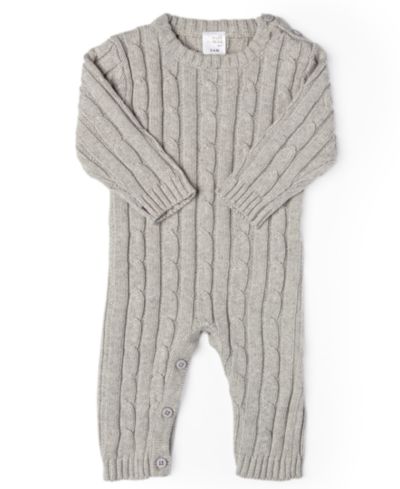 Детский комбинезон Baby Mode Signature Long Sleeved Cable Knit Coverall