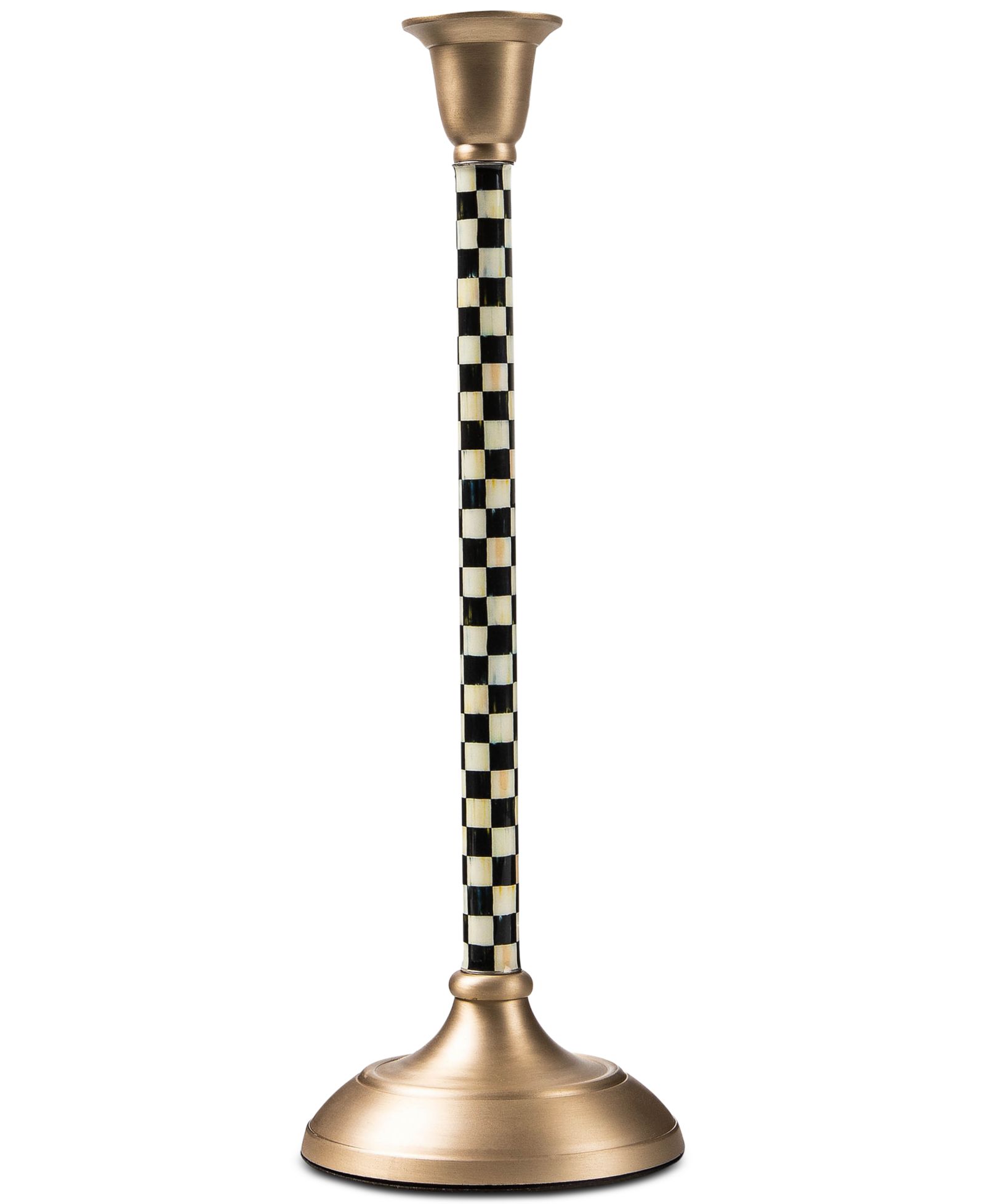 MacKenzie-Childs Подсвечник Courtly Check Large
