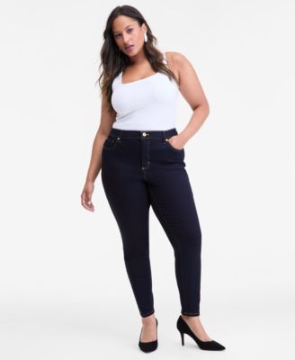Джинсы I.N.C. International Concepts Plus Size Skinny-Leg Denim