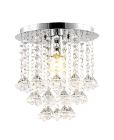 Lillibet традиционный полупотолочный LED светильник из железа