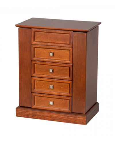 Mele & Co Thea Wooden Jewelry Box in Finish