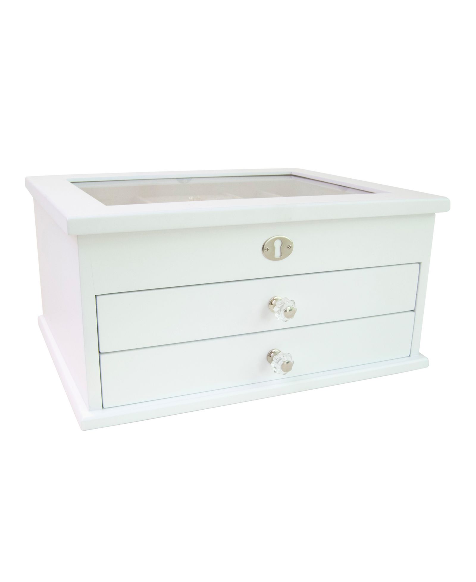 Mele & Co Large Lili Wooden Jewelry Box