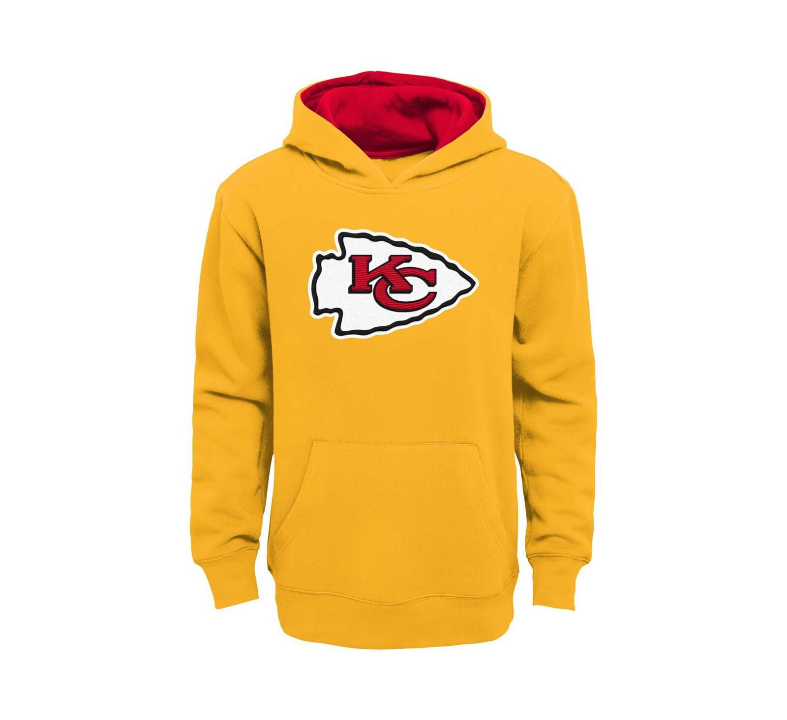 Outerstuff Детский худи pullover Kansas City Chiefs Gold