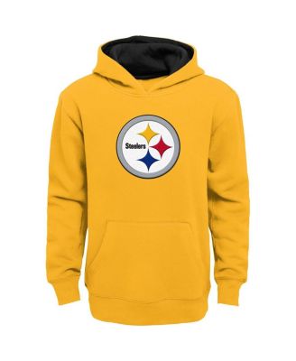 Худи Outerstuff Big Boys Gold Pittsburgh Steelers Prime Pullover