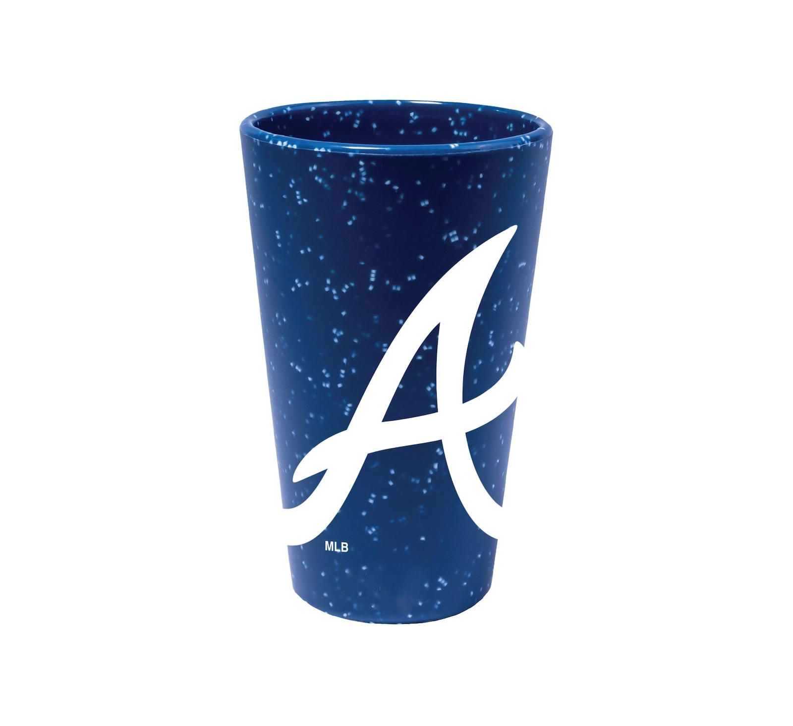 Wincraft силиконовый стакан Atlanta Braves 16oz. в командных цветах