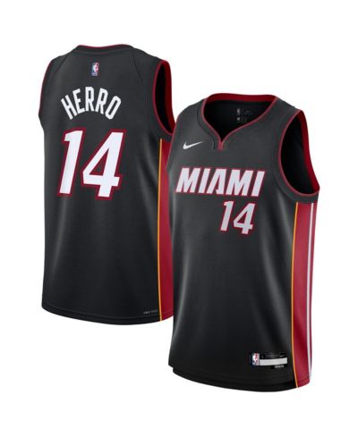 Детская джерси Nike Tyler Herro Black Miami Heat Swingman - Icon Edition
