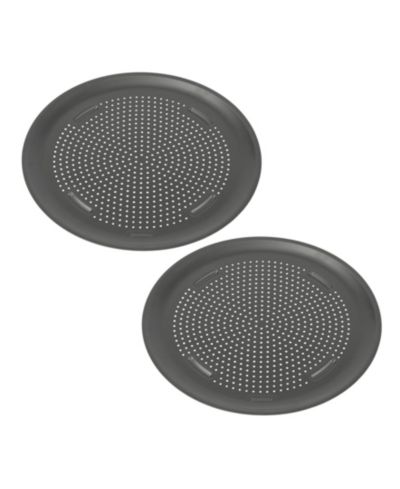 Good Cook Set of 2 Air perfect 15.75" Nonstick Carbon Steel Large Pizza Pans