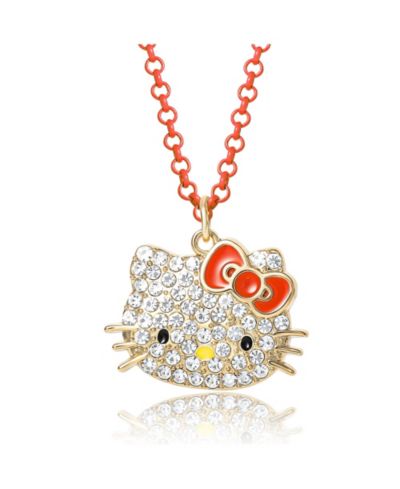Ожерелье Sanrio Hello Kitty Girls Pave Fashion Jewelry 16"+3"