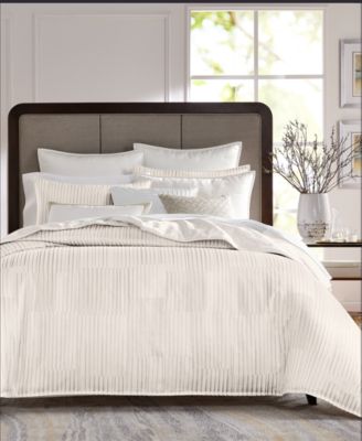 Hotel Collection Metallic Stripe 3-Pc. Duvet Cover Set, Full/Queen