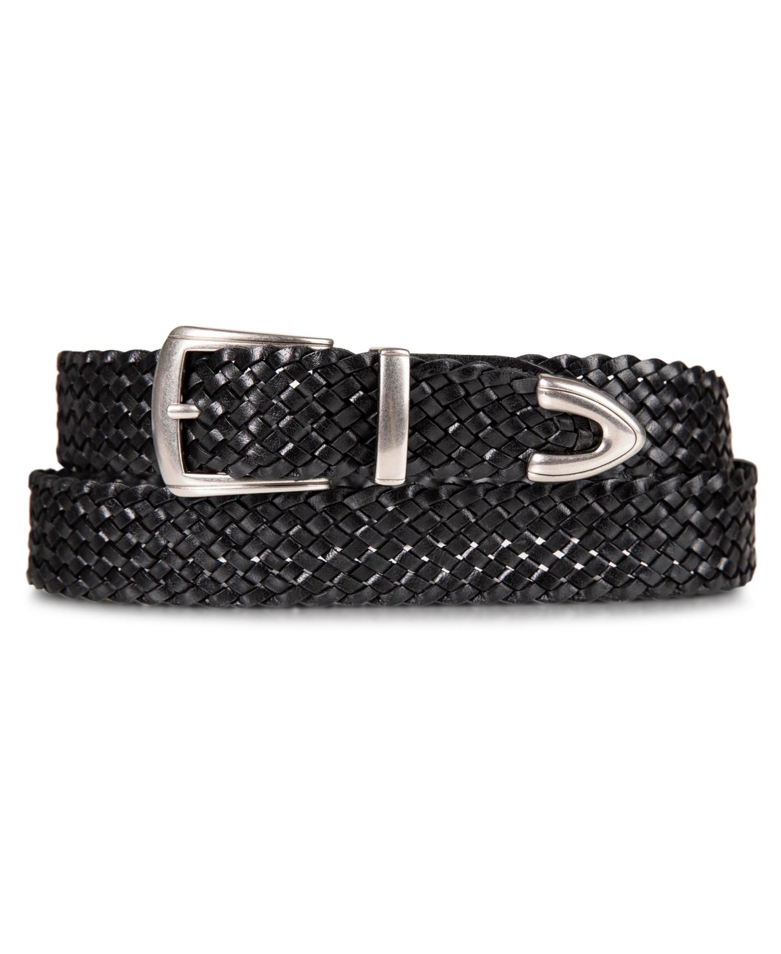 Lucky Brand Женский Braided Genuine Leather Western Belt