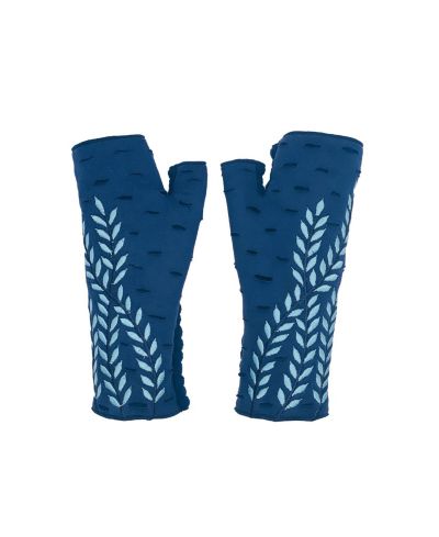 Перчатки Feelgoodz Women's Artisan Crafted Fleece Lined Trellis Fingerless Jersey