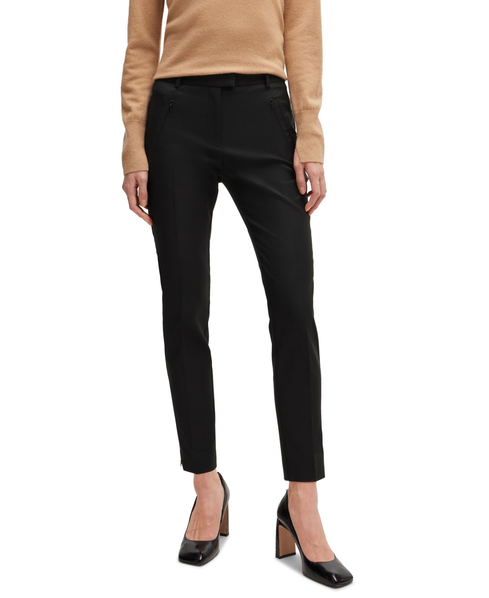 BOSS by Hugo Boss Women's Cropped Slim-Fit pants