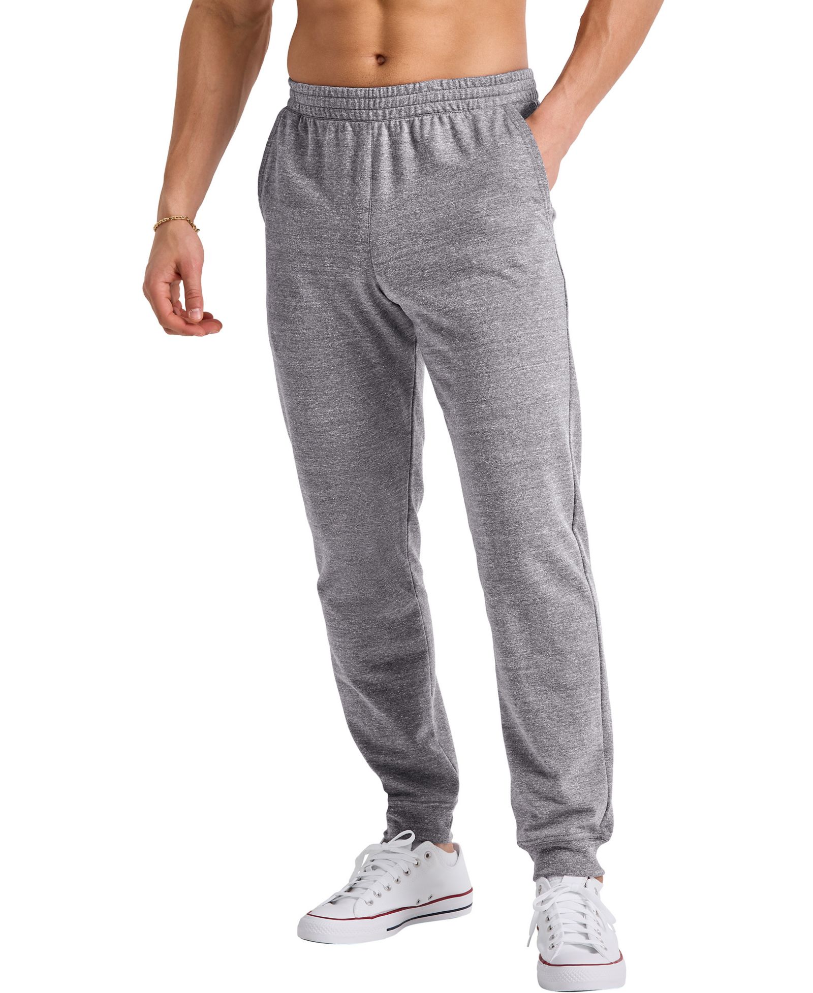 Hanes Men's Tri-Blend French Terry Jogger Pants