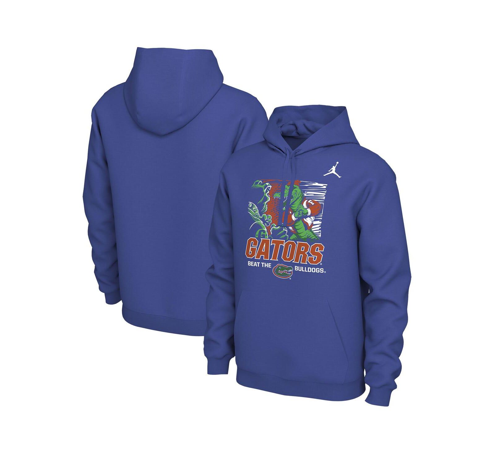 Men's Nike Royal Florida Gators FL/GA Rivalry Pullover Hoodie