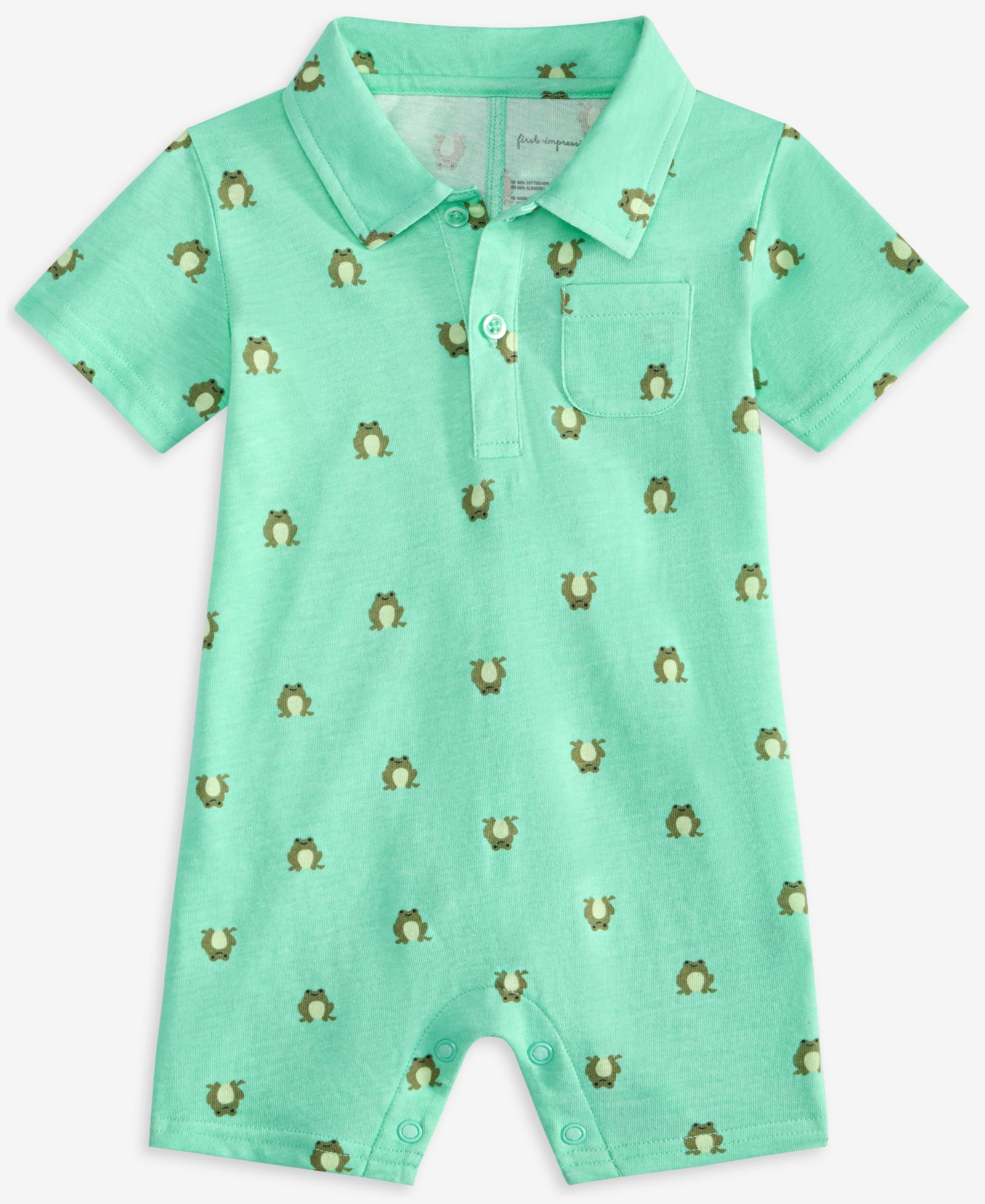 Детский комбинезон First Impressions Baby Boys Jump Frog-Print