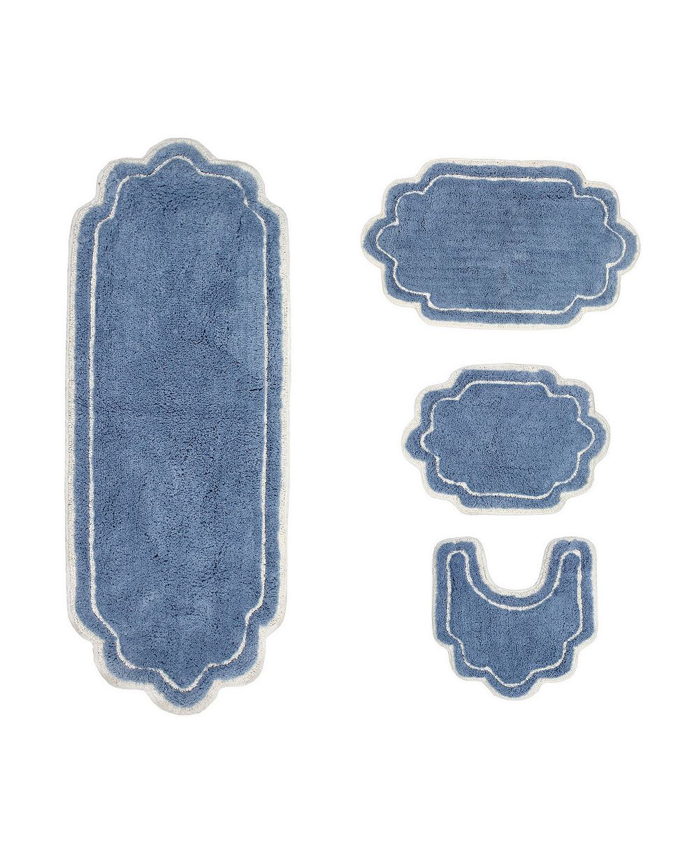 Home Weavers Allure Bathroom 4-Pc. Bath Rug Set