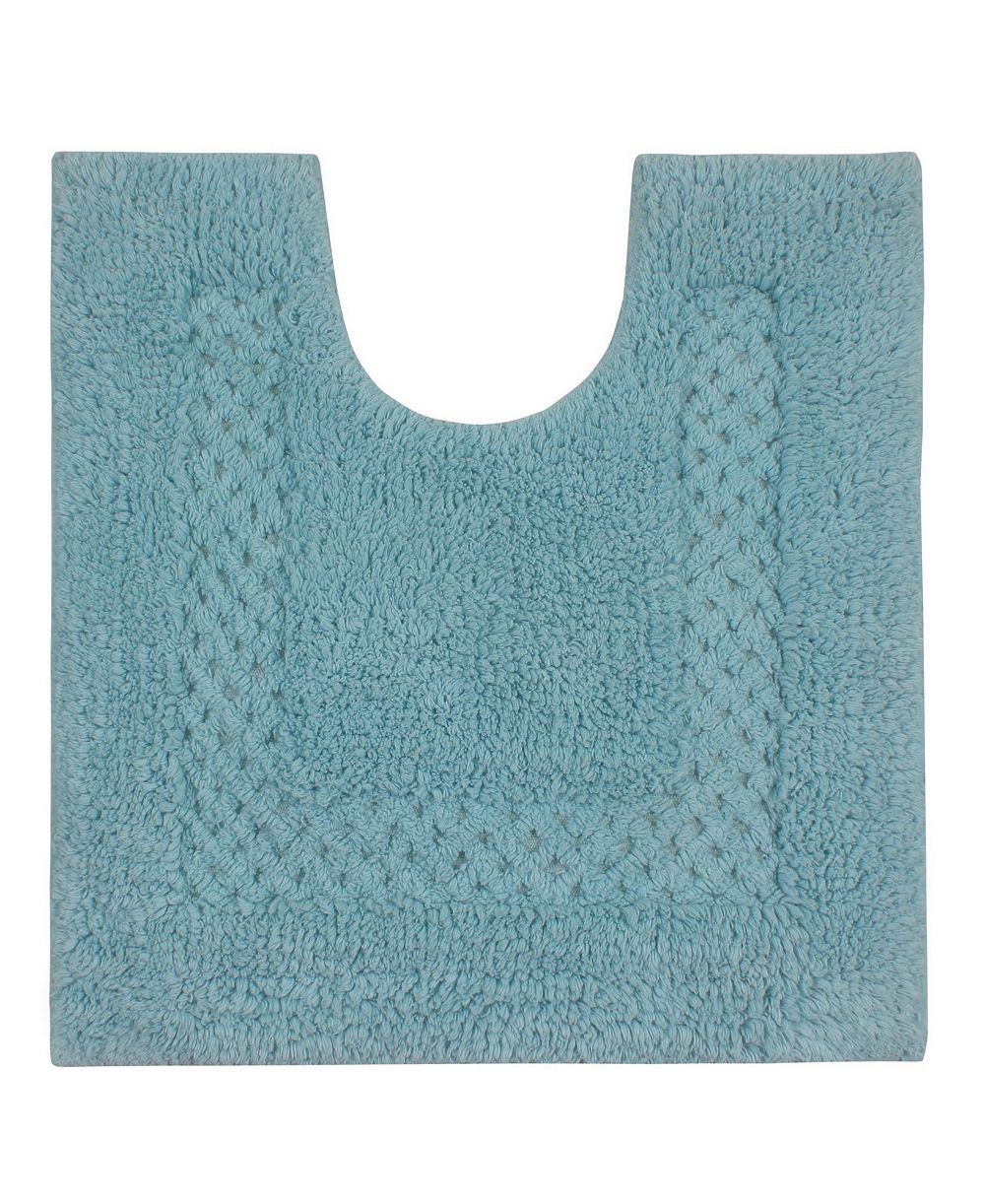 Home Weavers Classy U-Shape Contour Toilet Rug, 20" x 20"
